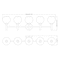 Z-Lite Sutton Vanity, 5-Light, 39.5 In.W x 7 In.L x 10.25 In.H, Brushed Nickel/Clear 7502-5V-BN - alternate 3